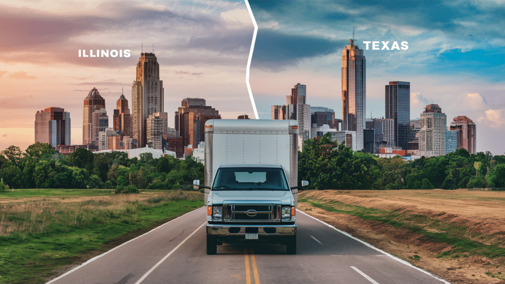Reliable Illinois to Texas Long-Distance Movers