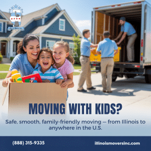 Moving with kids - ILLINOIS MOVERS INC. Moving with kids