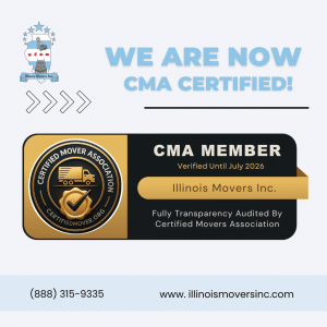 Certified Badge Mover- Illinois - ILLINOIS MOVERS INC. Certified Badge Mover- Illinois