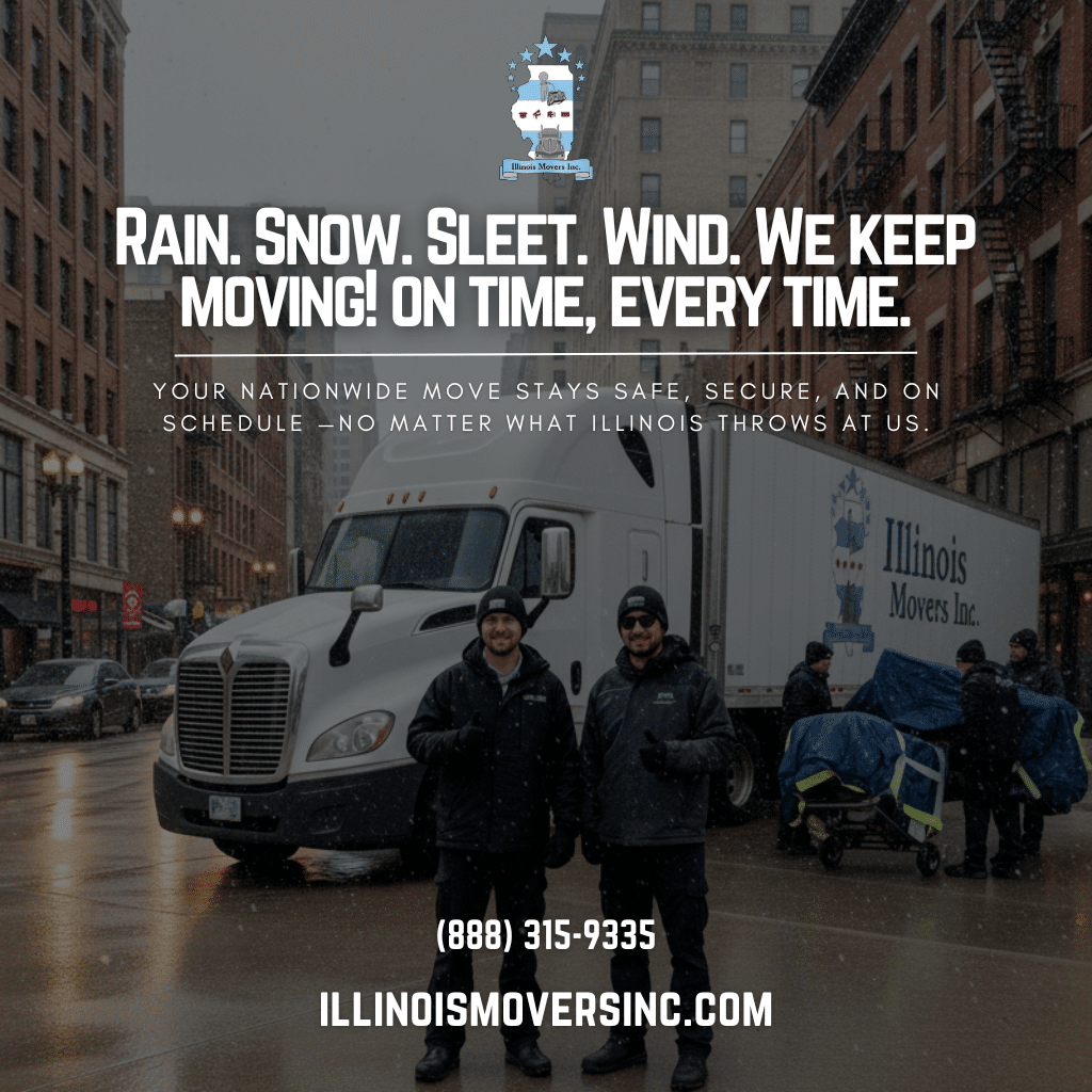 Moving from Illinois in Winter 2025 - We Thrive in Chicago Snow