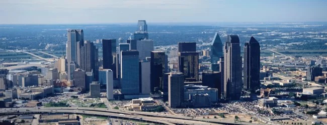 Dallas Texas city skyline