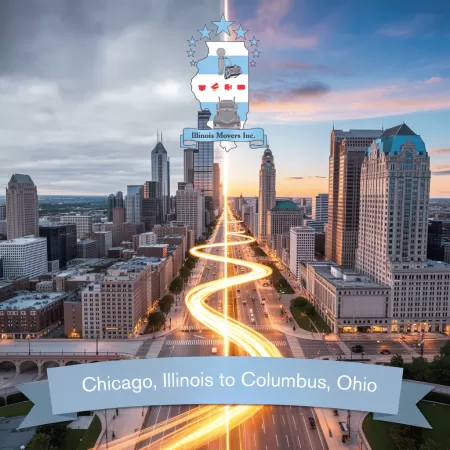 Illinois Movers relocating a family to Columbus, Ohio