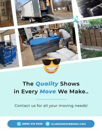 High-quality packing and protective care from Illinois Movers Inc teams