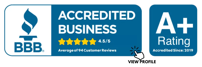 BBB A+ Rating Certification