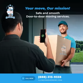Door-to-door moving services from Illinois
