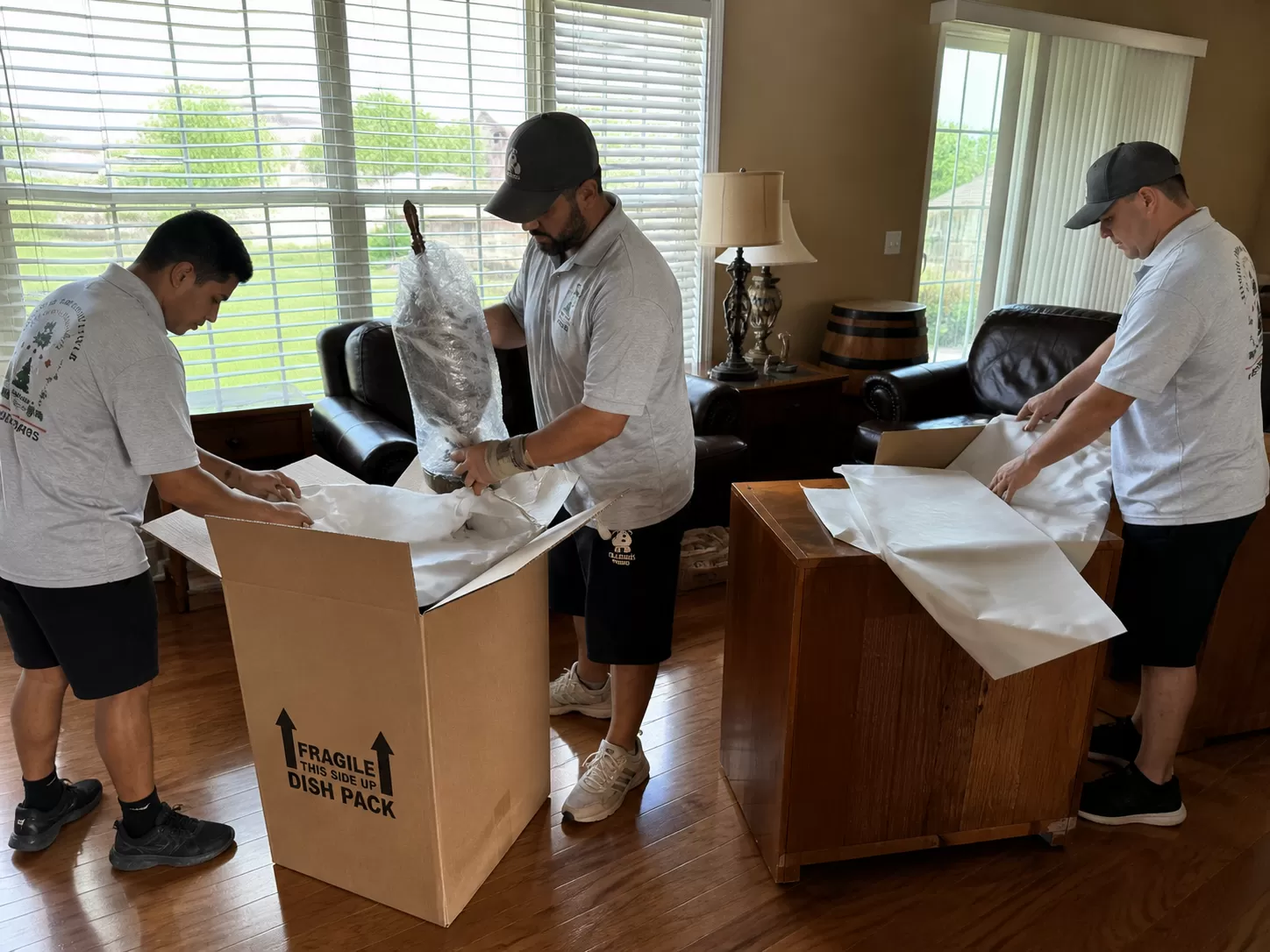 Full service packing and unpacking