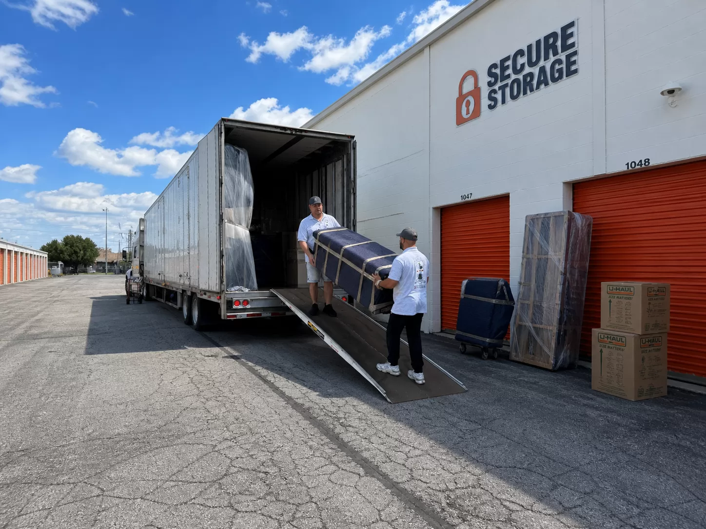 Secure, long-term storage warehouse