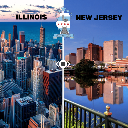 Illinois to New Jersey Illinois to New Jersey